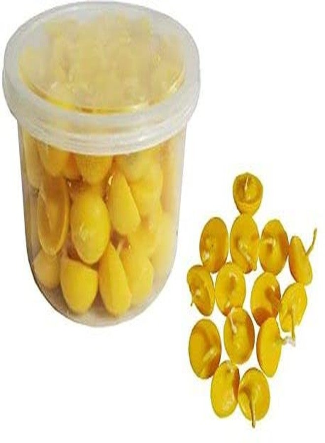 OGU Ghee Diya Batti,Jyot Batti for Pooja Aarti and Special Occasions,Handmade Ghee Diya Batti - Pack of 95 Pcs - Image 5